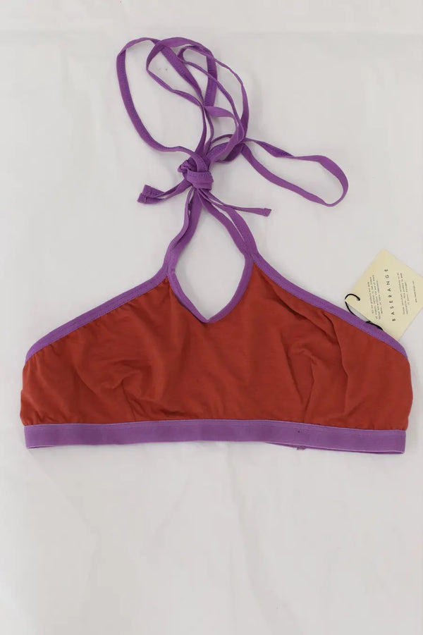 BASERANGE Malle Bra BRMA-BL-AU23 Burnt Red/Purple